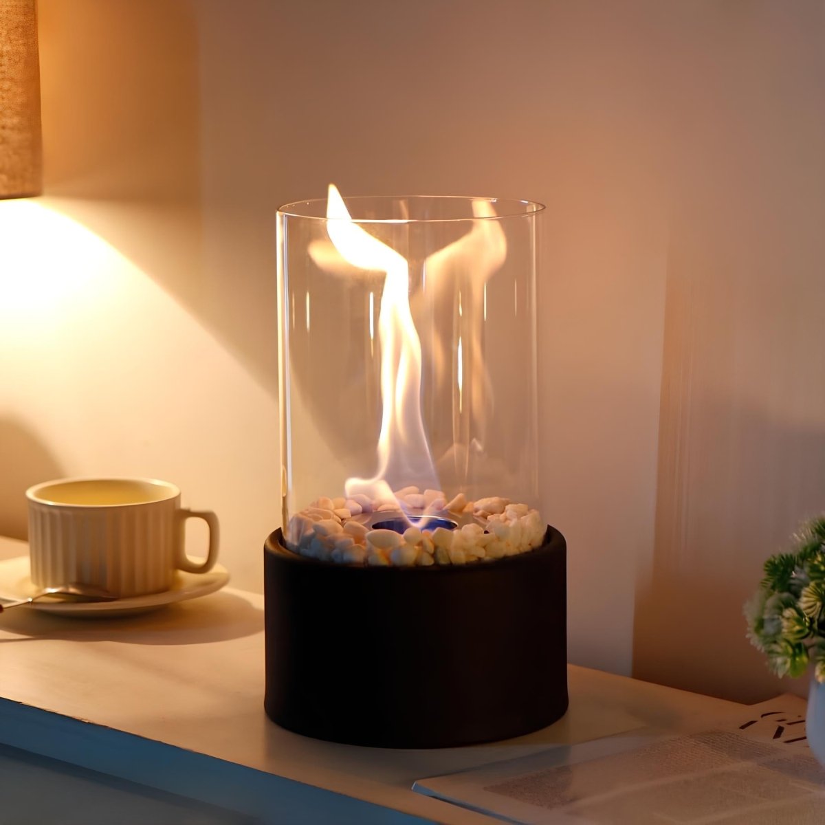 Virelle Maison - Lampe à huile en métal et verre | Virelle Maison