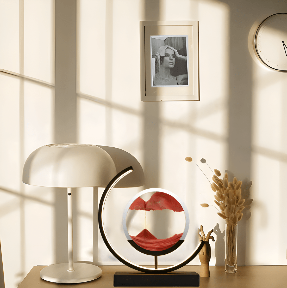 Virelle Maison - Lampe à sable LED avec commande à distance et intensité réglable | Virelle Maison