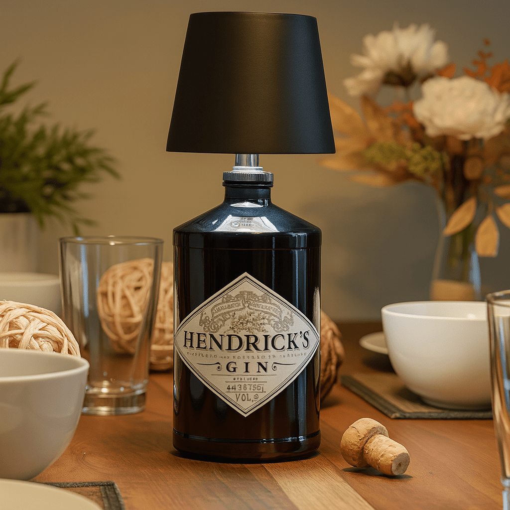 Virelle Maison - Lampe d’ambiance adaptable pour bouteille avec lumière chaude sans fil | Virelle Maison