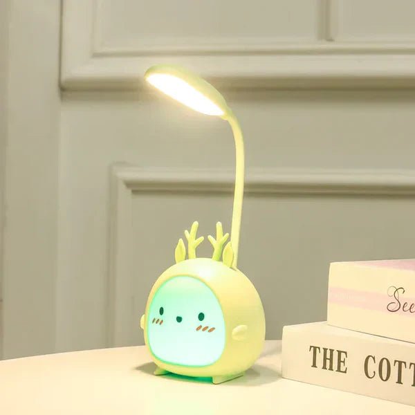 Virelle Maison - Lampe de lecture pour enfants avec lumière LED douce et port USB