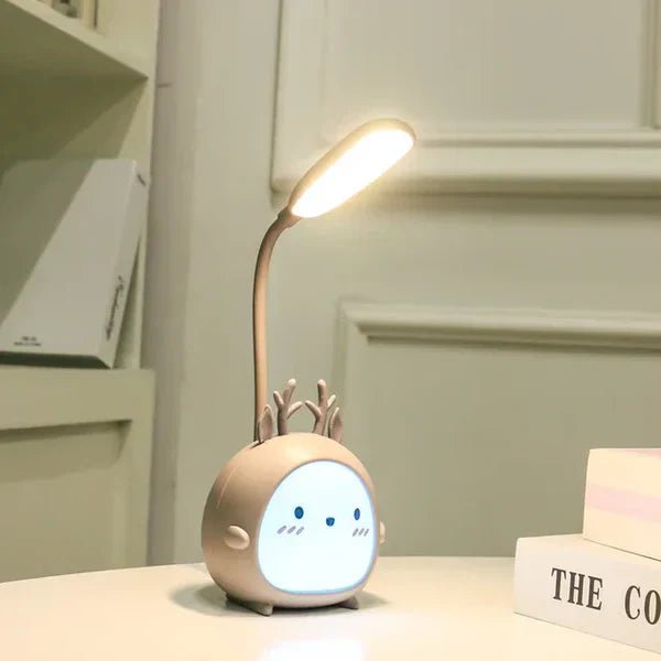 Virelle Maison - Lampe de lecture pour enfants avec lumière LED douce et port USB