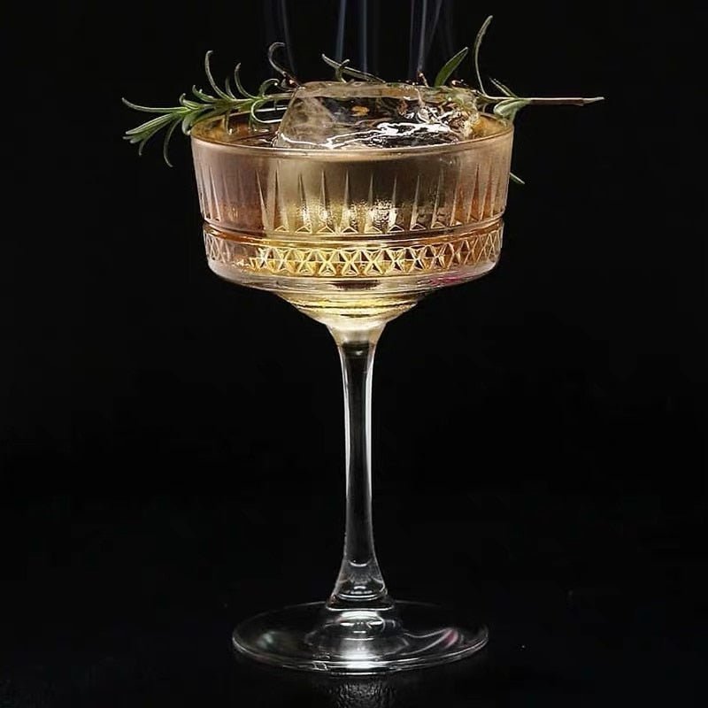 Virelle Maison - Lot de 2 verres à cocktail en verre soufflé | Virelle Maison