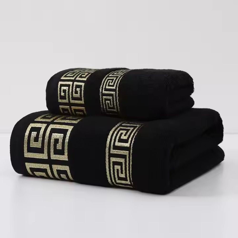 Virelle Maison - Lot de serviettes en coton éponge absorbant | Virelle Maison