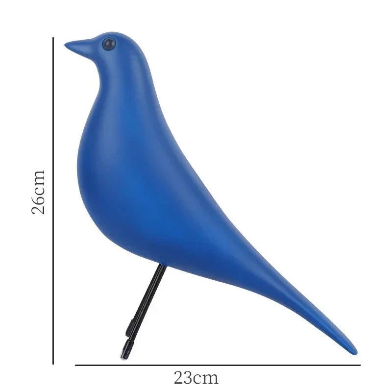 Virelle Maison - Ornement décoratif en résine motif oiseau façonné à la main | Virelle Maison