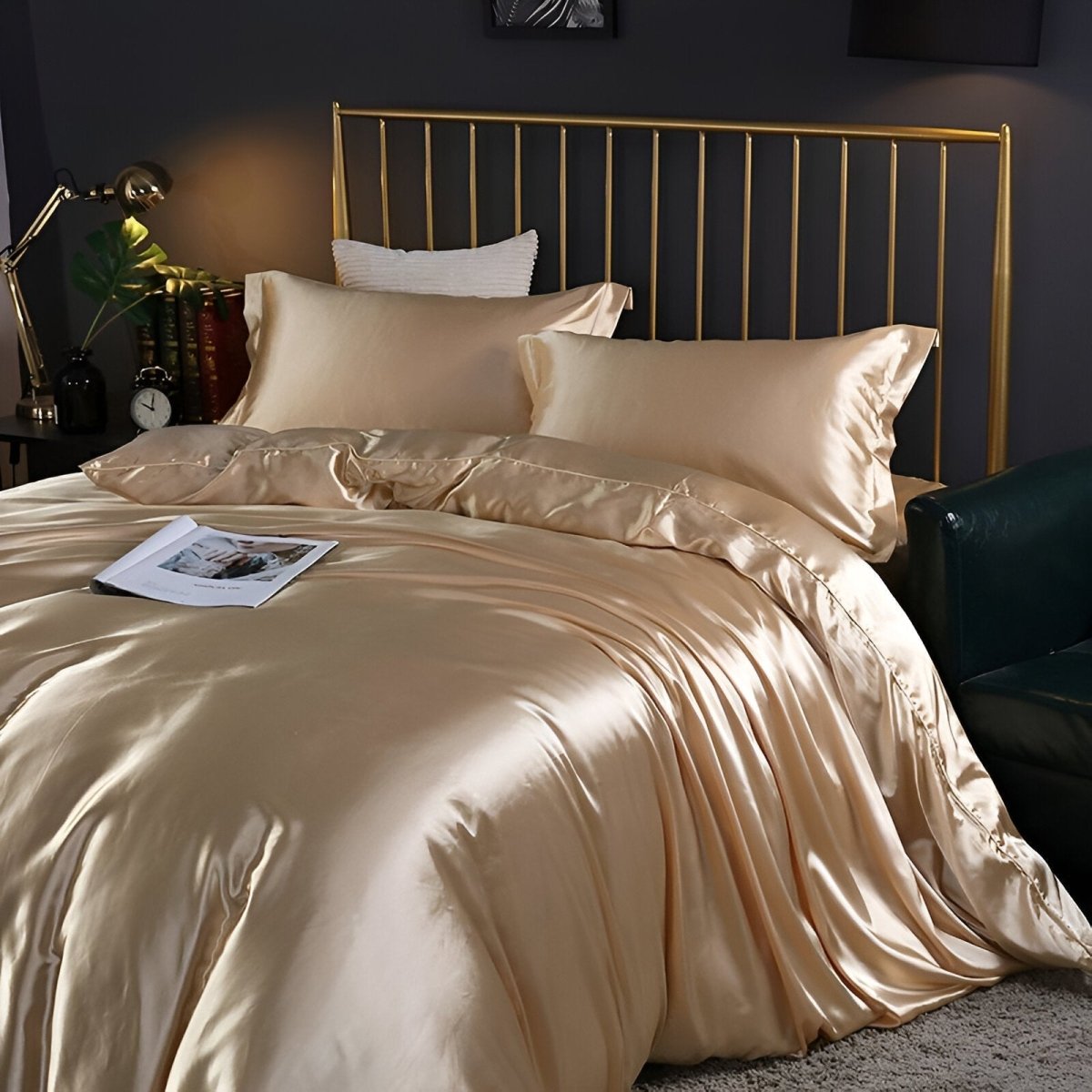 Virelle Maison - Parure de lit en soie naturelle et viscose | Virelle Maison