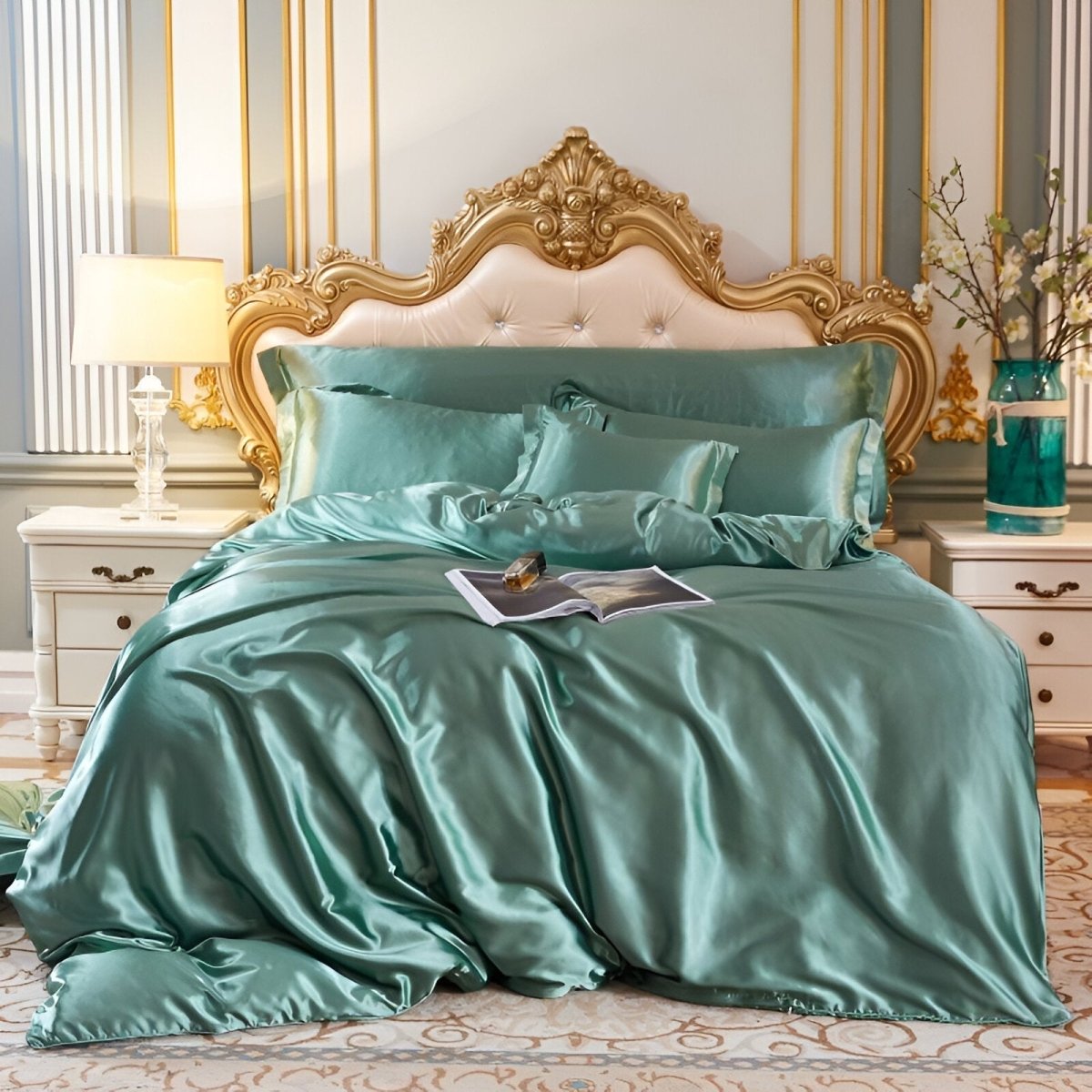 Virelle Maison - Parure de lit en soie naturelle et viscose | Virelle Maison