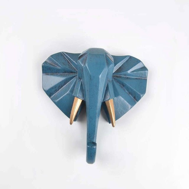Virelle Maison - Patère murale décorative en résine – Design géométrique animalier | Virelle Maison