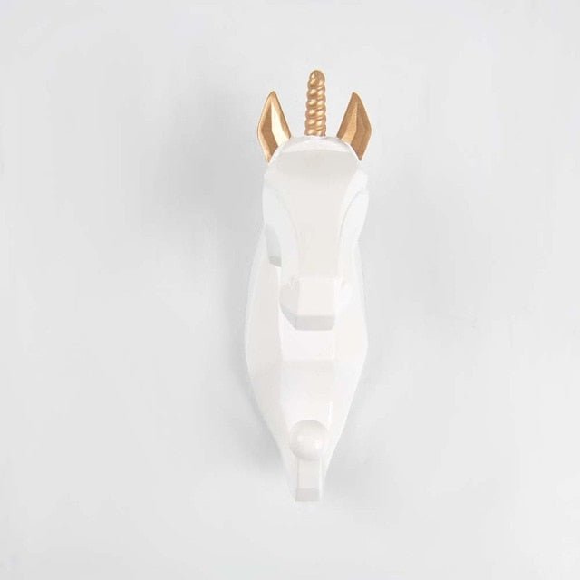 Virelle Maison - Patère murale décorative en résine – Design géométrique animalier | Virelle Maison