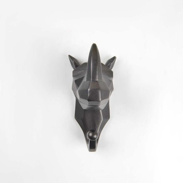 Virelle Maison - Patère murale décorative en résine – Design géométrique animalier | Virelle Maison