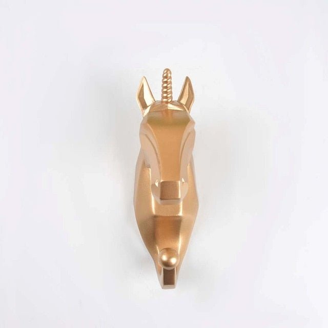 Virelle Maison - Patère murale décorative en résine – Design géométrique animalier | Virelle Maison