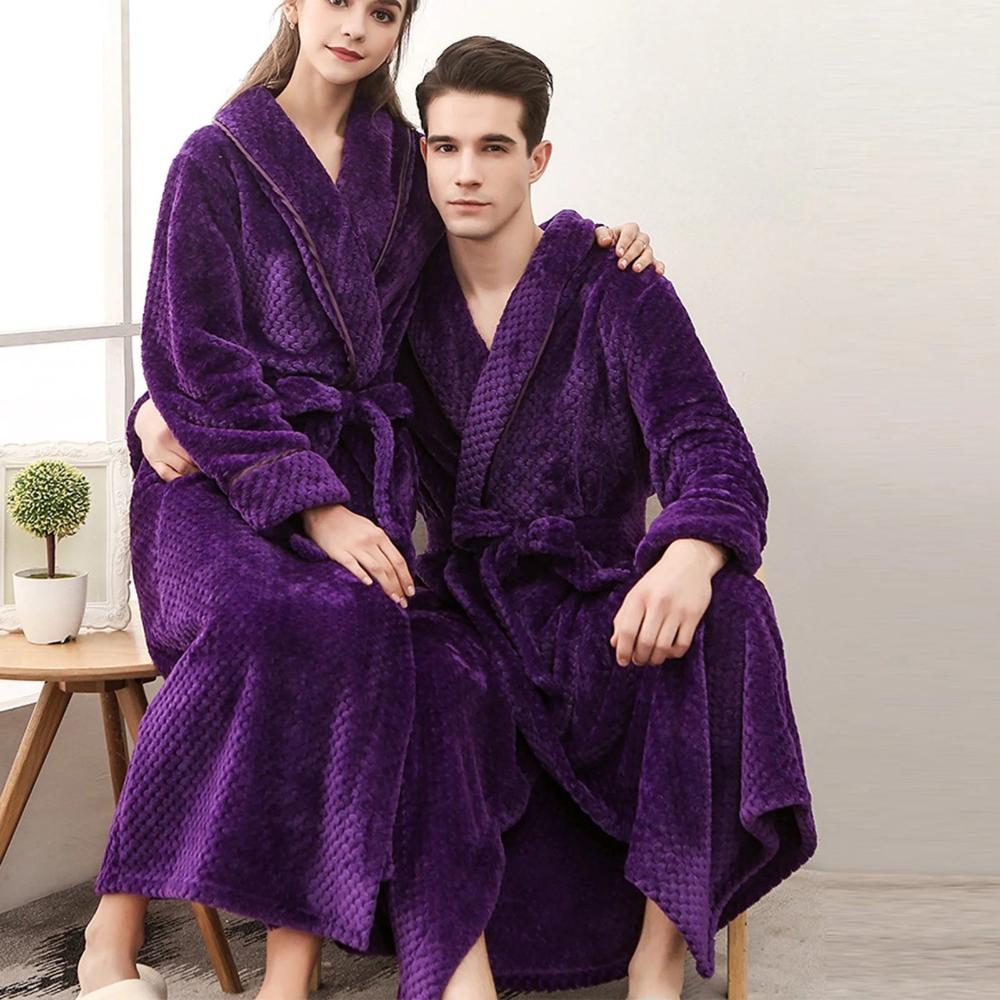 Virelle Maison - Peignoir polaire doux unisexe | Virelle Maison