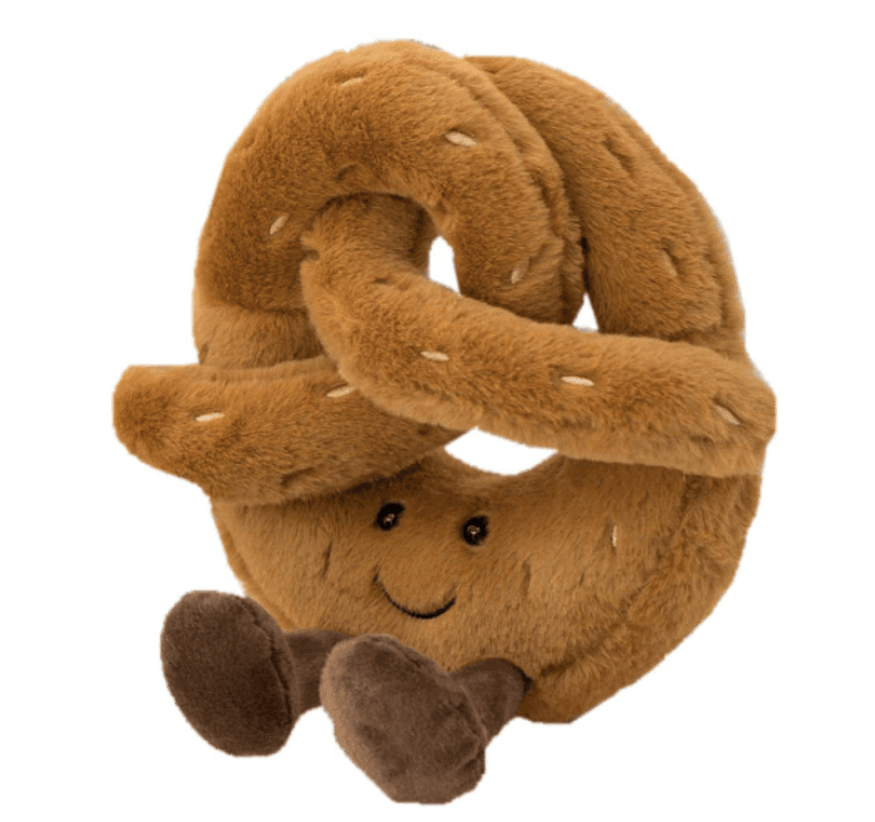 Virelle Maison - Peluche décorative moelleuse forme croissant | Virelle Maison