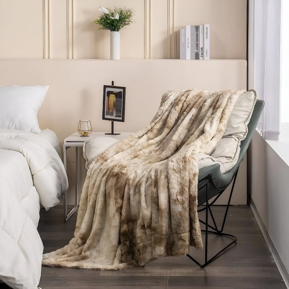 Virelle Maison - Plaid en polaire double face ultra - doux pour chambre et salon | Virelle Maison