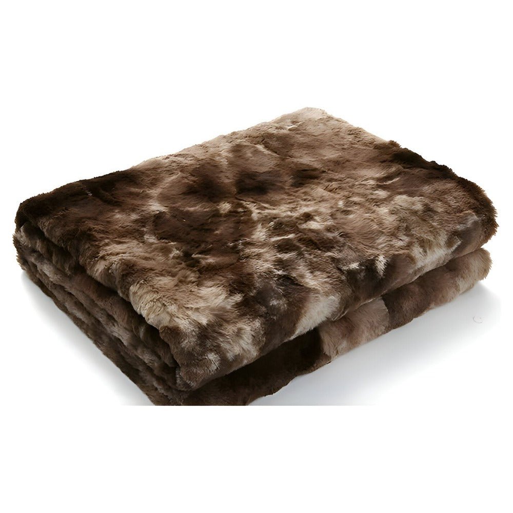 Virelle Maison - Plaid en polaire double face ultra - doux pour chambre et salon | Virelle Maison