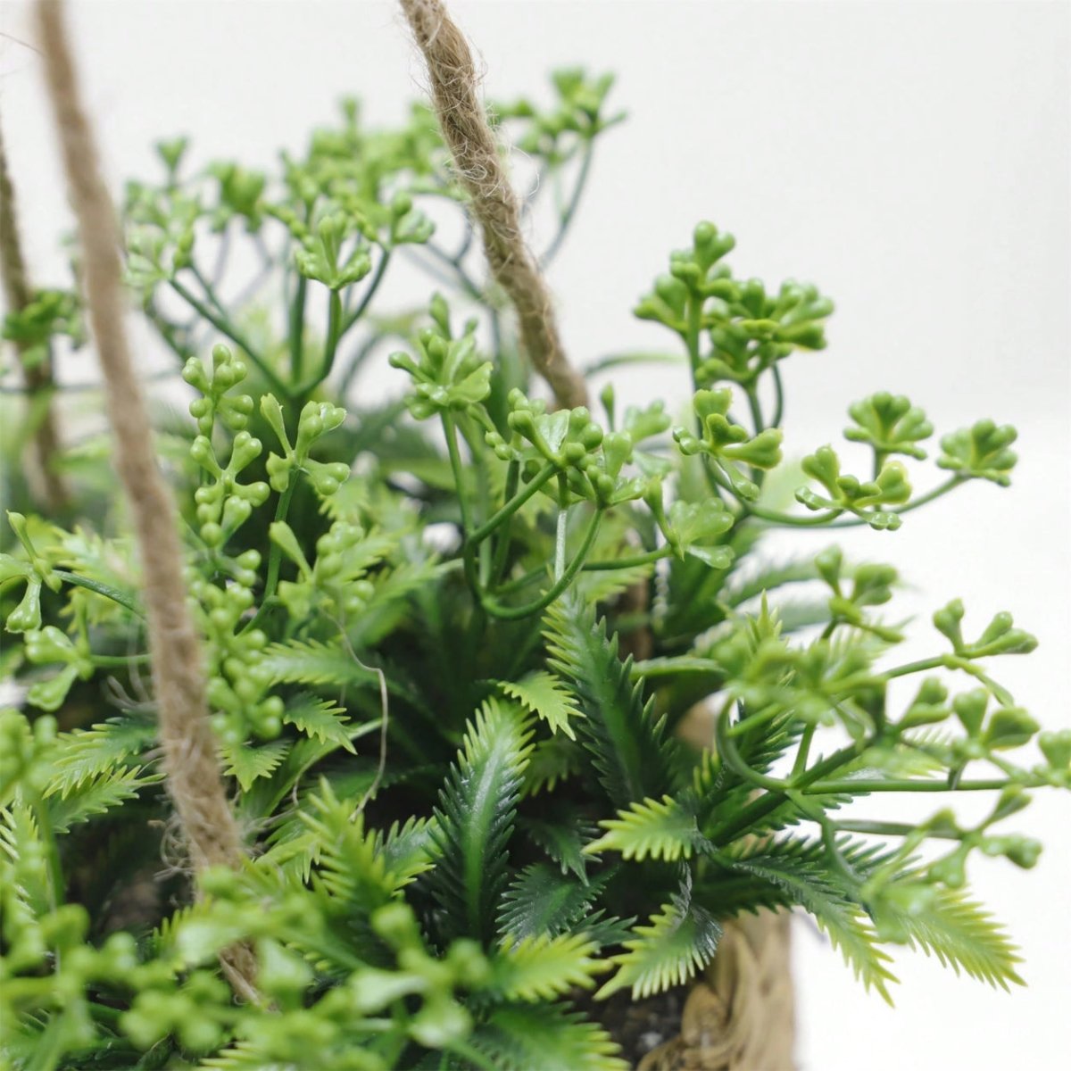 Virelle Maison - Plante suspendue artificielle en panier tressé | Virelle Maison