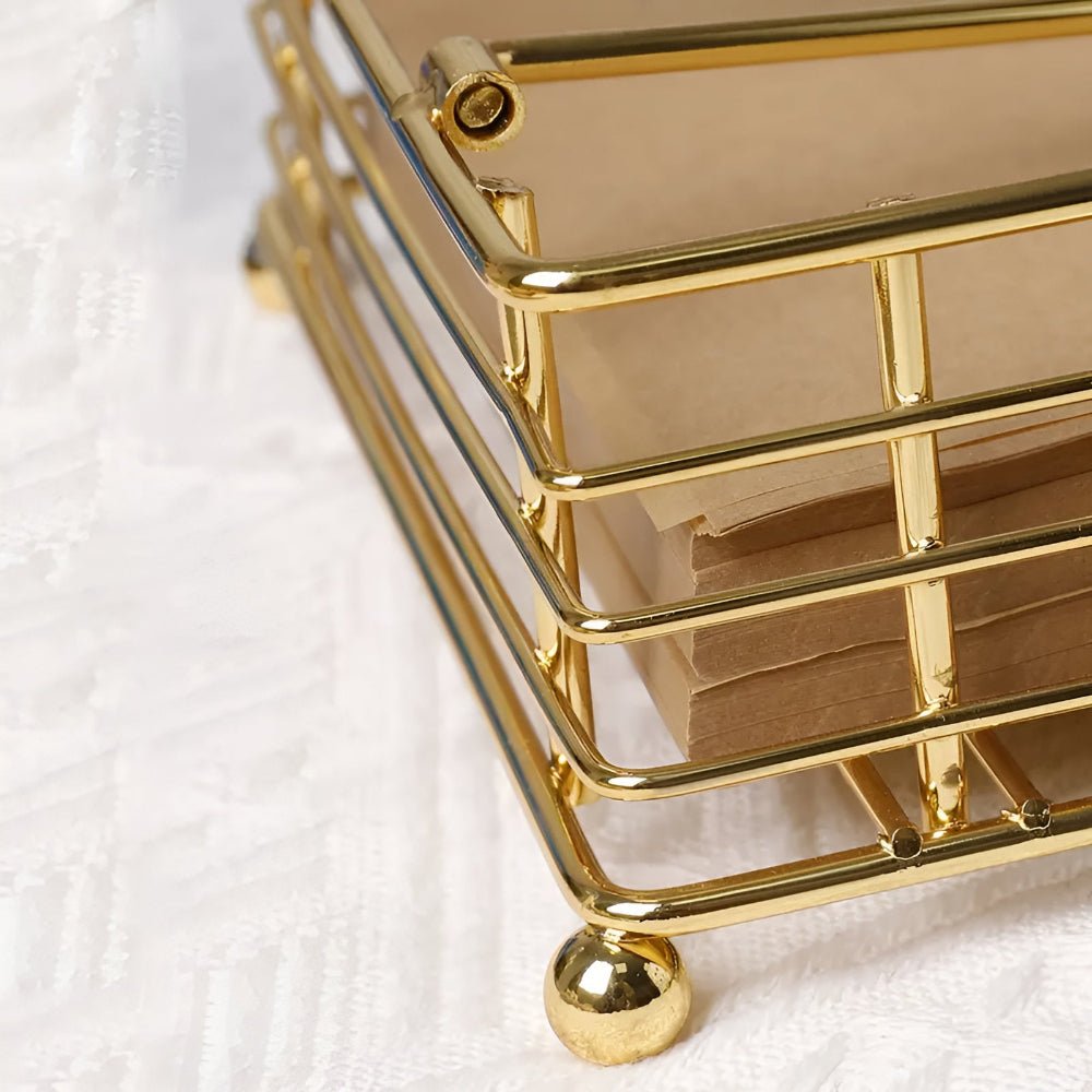 Virelle Maison - Porte - serviettes de table en fer au design épuré | Virelle Maison