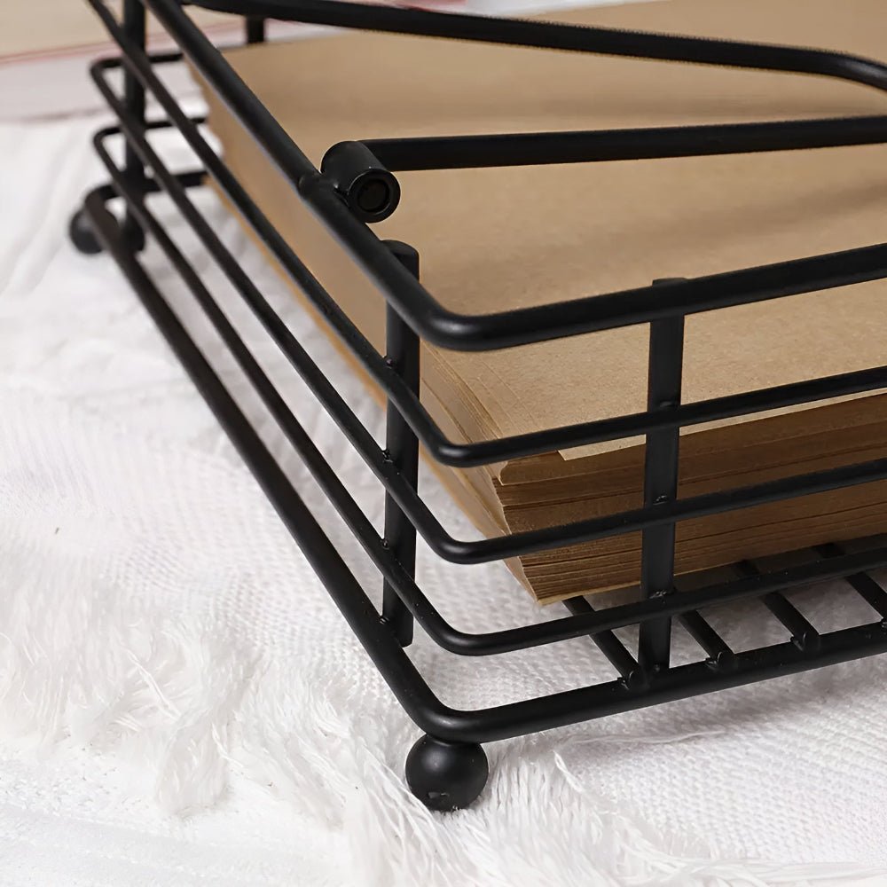 Virelle Maison - Porte - serviettes de table en fer au design épuré | Virelle Maison