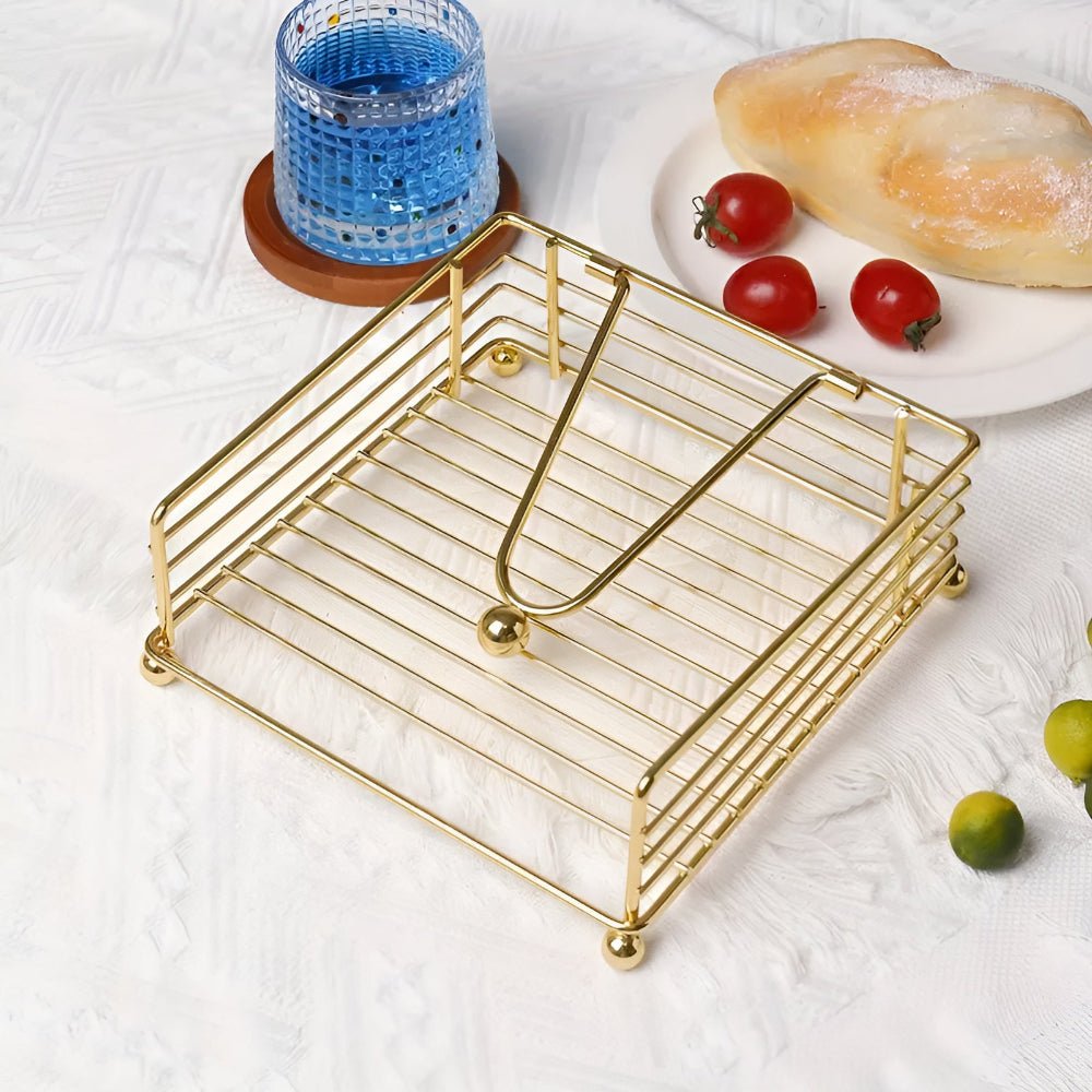 Virelle Maison - Porte - serviettes de table en fer au design épuré | Virelle Maison