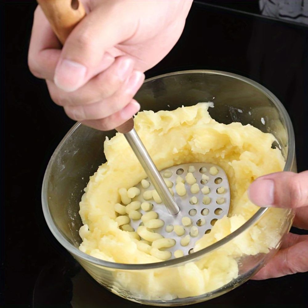 Virelle Maison - Presse - purée en acier inoxydable avec poignée confortable