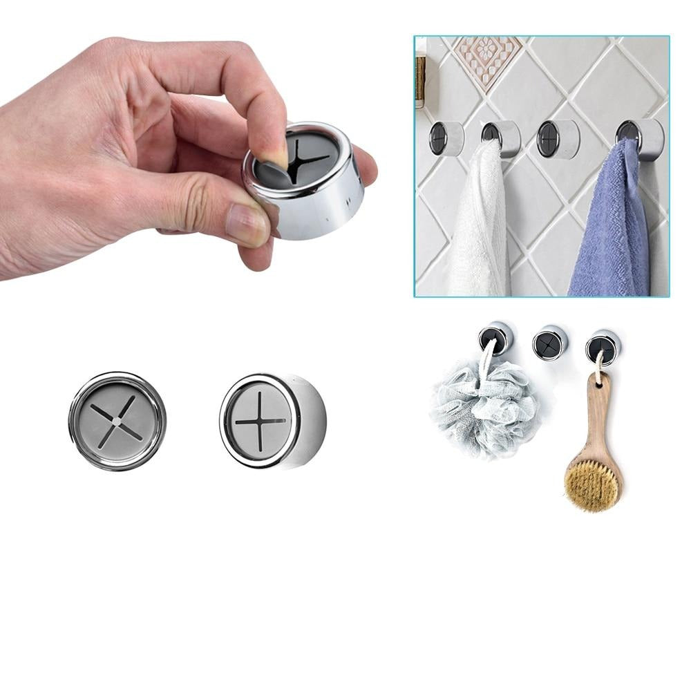 Support autocollant pour torchon en plastique texturé (lot de 3) | Virelle Maison