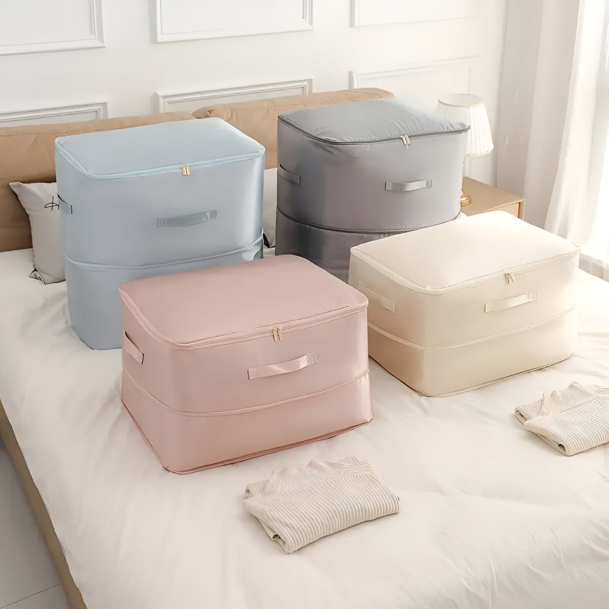 Virelle Maison - Sac de rangement compressible en plastique transparent étanche | Virelle Maison