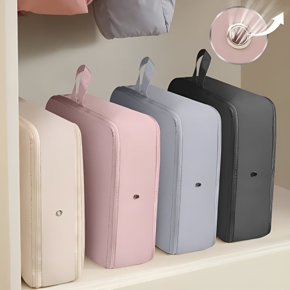 Virelle Maison - Sac de rangement compressible en plastique transparent étanche | Virelle Maison