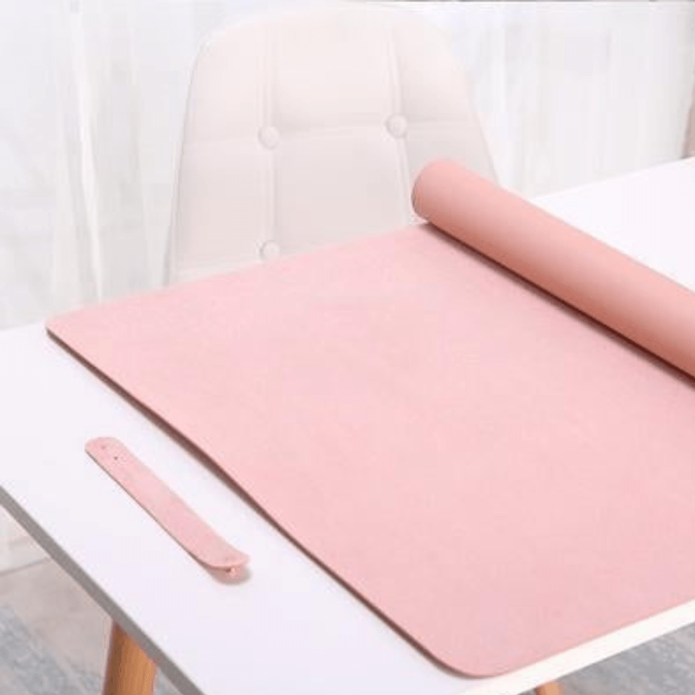 Virelle Maison - Sous - main de bureau en simili cuir texturé et hydrofuge