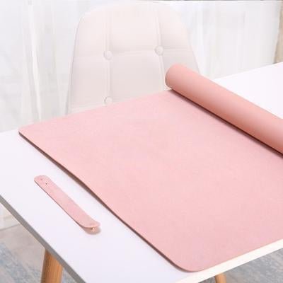 Virelle Maison - Sous - main de bureau en simili cuir texturé et hydrofuge