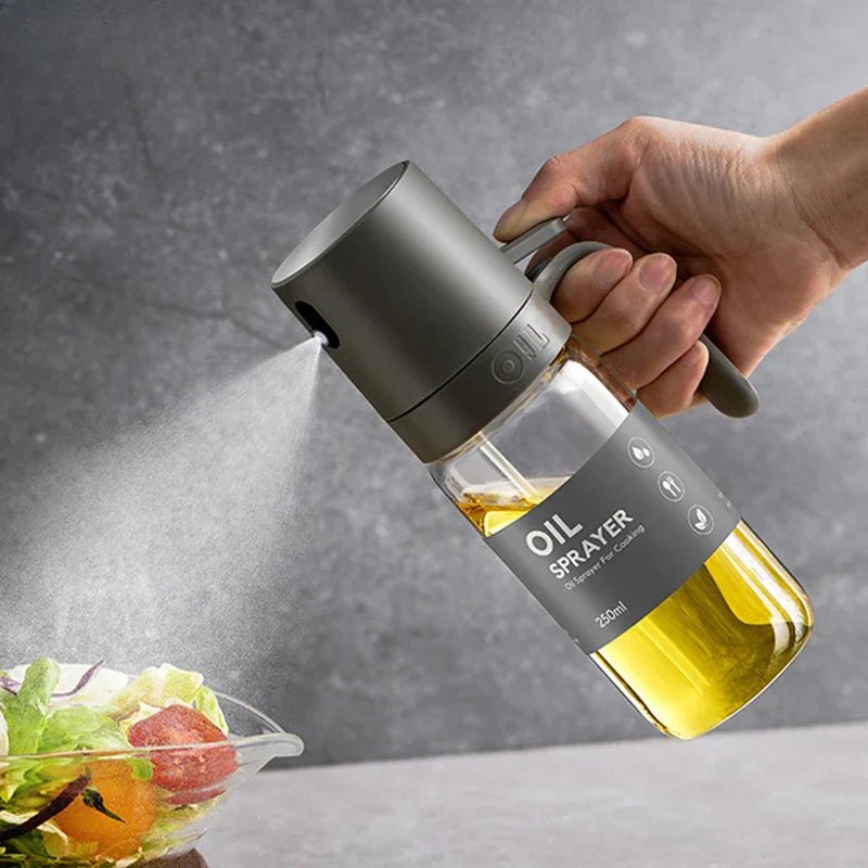 Virelle Maison - Spray à huile en verre borosilicaté 250 ml, design épuré | Virelle Maison