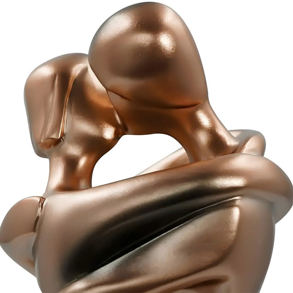 Virelle Maison - Statue décorative en résine représentant un couple enlacé | Virelle Maison