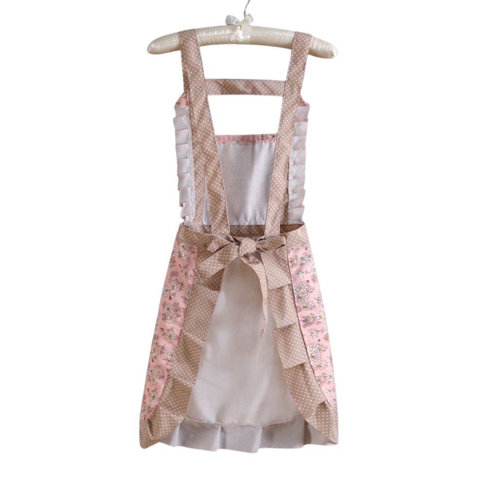 Virelle Maison - Tablier de cuisine en coton fleuri, imperméable | Virelle Maison