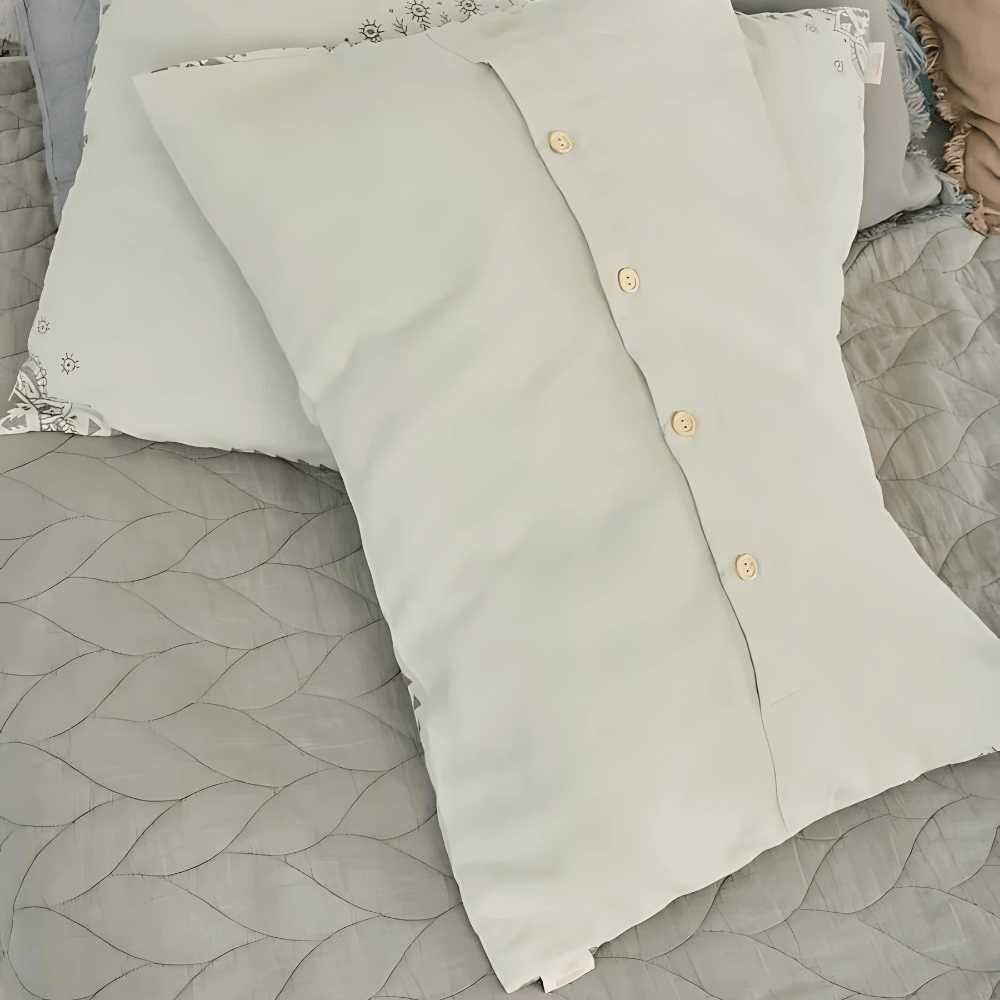 Virelle Maison - Taies d’oreiller coton léger motif mandala | Virelle Maison