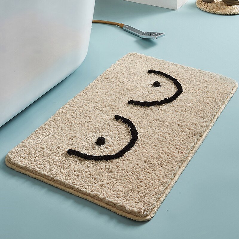 Virelle Maison - Tapis de bain antidérapant en polyester doux | Virelle Maison