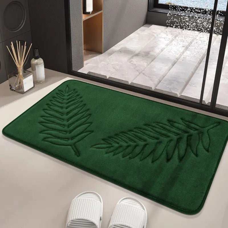 Virelle Maison - Tapis de bain en mousse à mémoire de forme – Surface veloutée absorbante | Virelle Maison