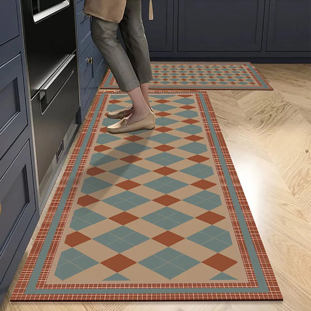 Virelle Maison - Tapis de cuisine antidérapant en textile texturé | Virelle Maison