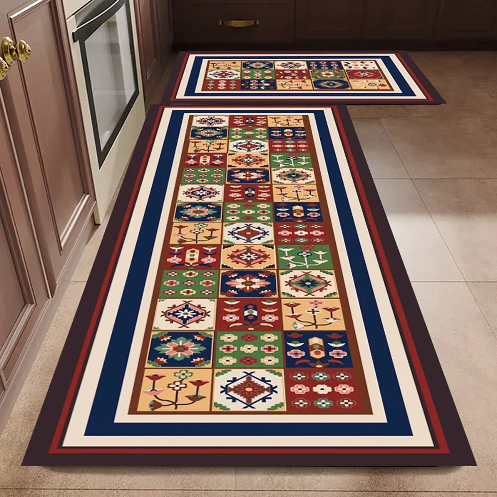 Virelle Maison - Tapis de cuisine antidérapant en textile texturé | Virelle Maison
