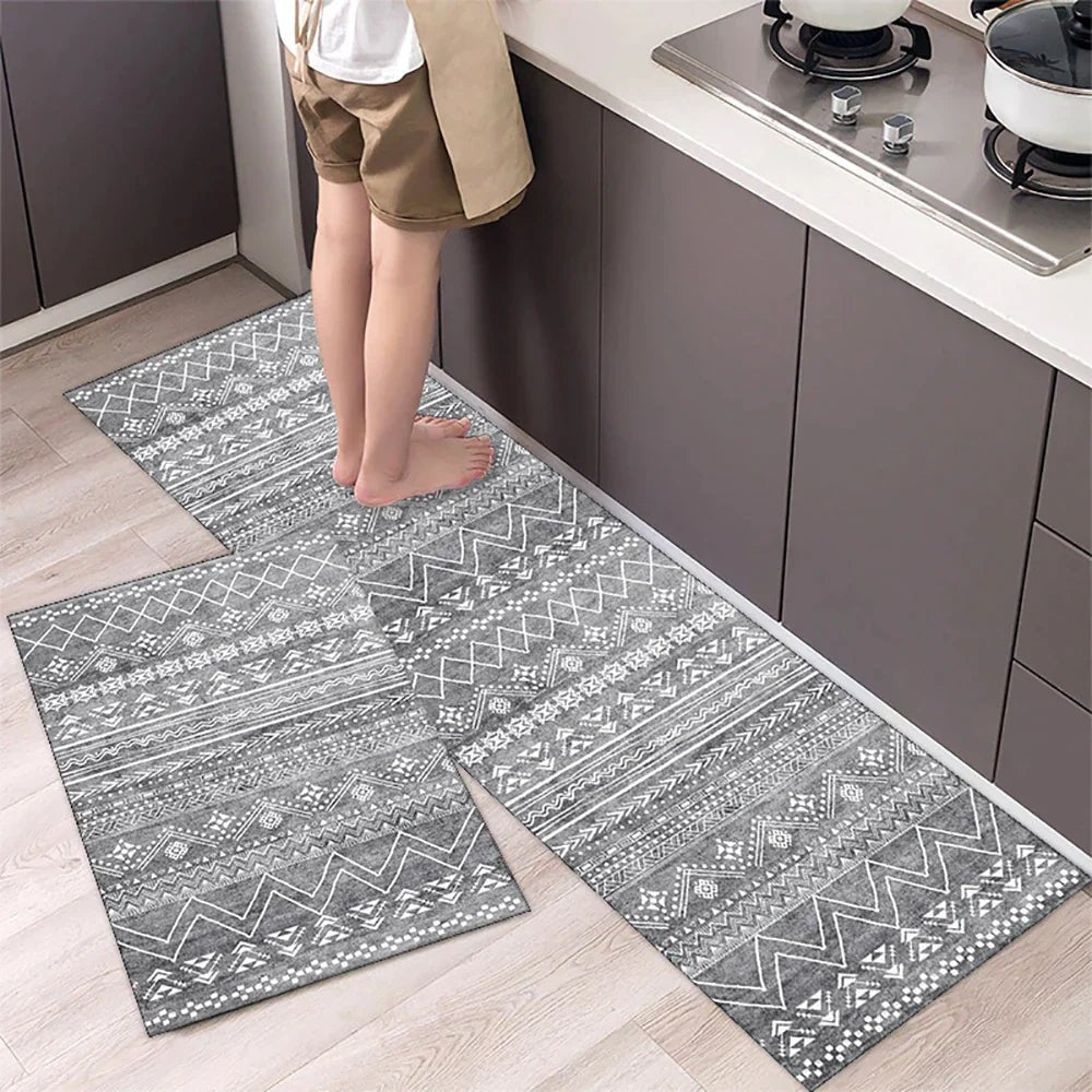 Virelle Maison - Tapis de cuisine antidérapant en textile texturé | Virelle Maison
