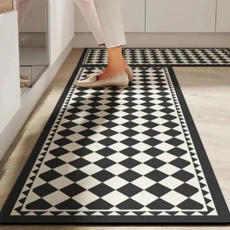 Virelle Maison - Tapis de cuisine antidérapant en textile texturé | Virelle Maison
