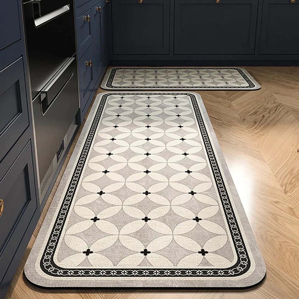 Virelle Maison - Tapis de cuisine antidérapant en textile texturé | Virelle Maison
