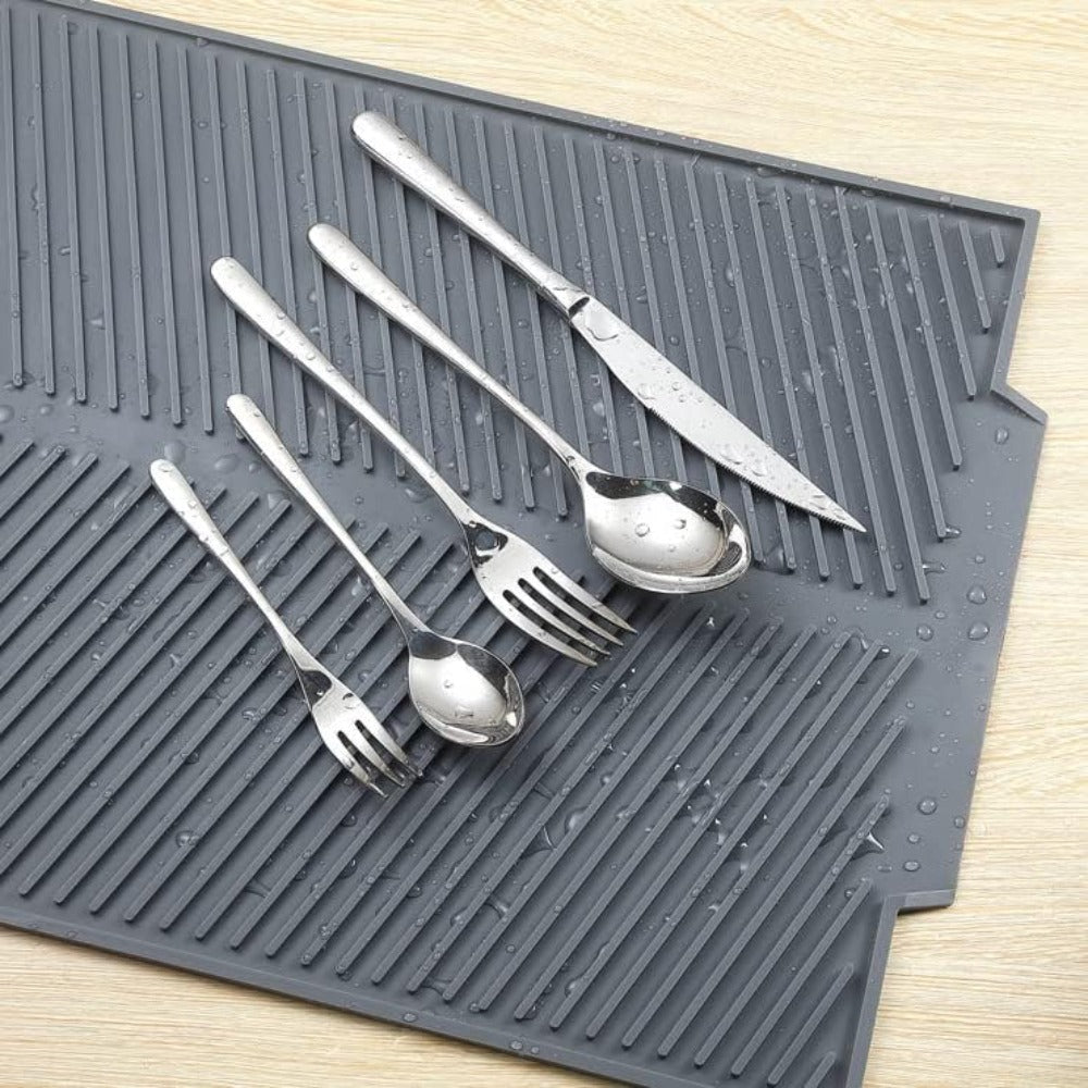 Virelle Maison - Tapis d’égouttage en silicone souple et antidérapant | Virelle Maison