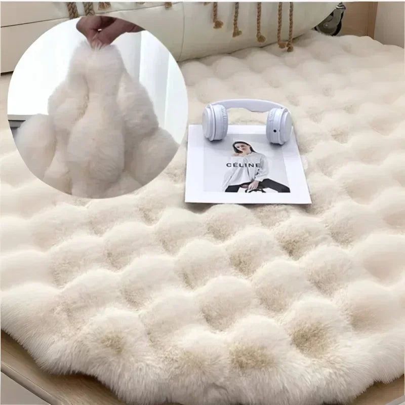 Virelle Maison - Tapis rond en polyester doux et antidérapant | Virelle Maison