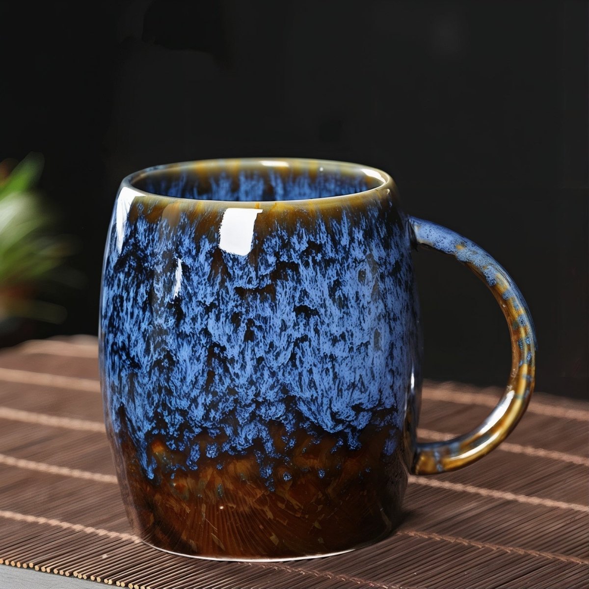 Virelle Maison - Tasses à café en céramique colorée à motif marbré | Virelle Maison