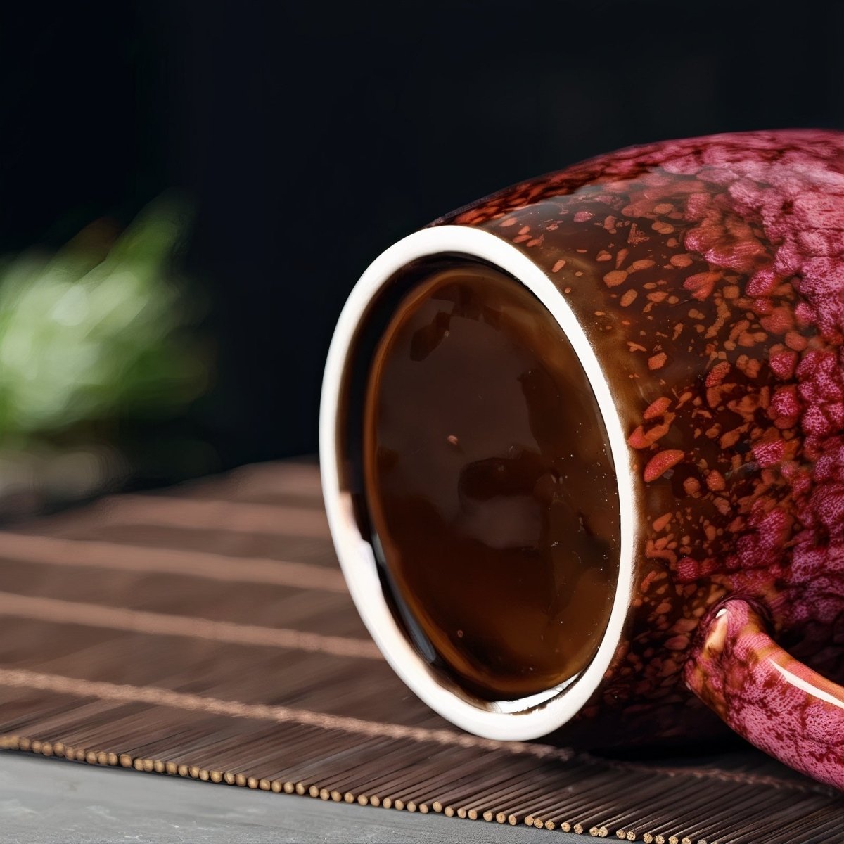 Virelle Maison - Tasses à café en céramique colorée à motif marbré | Virelle Maison