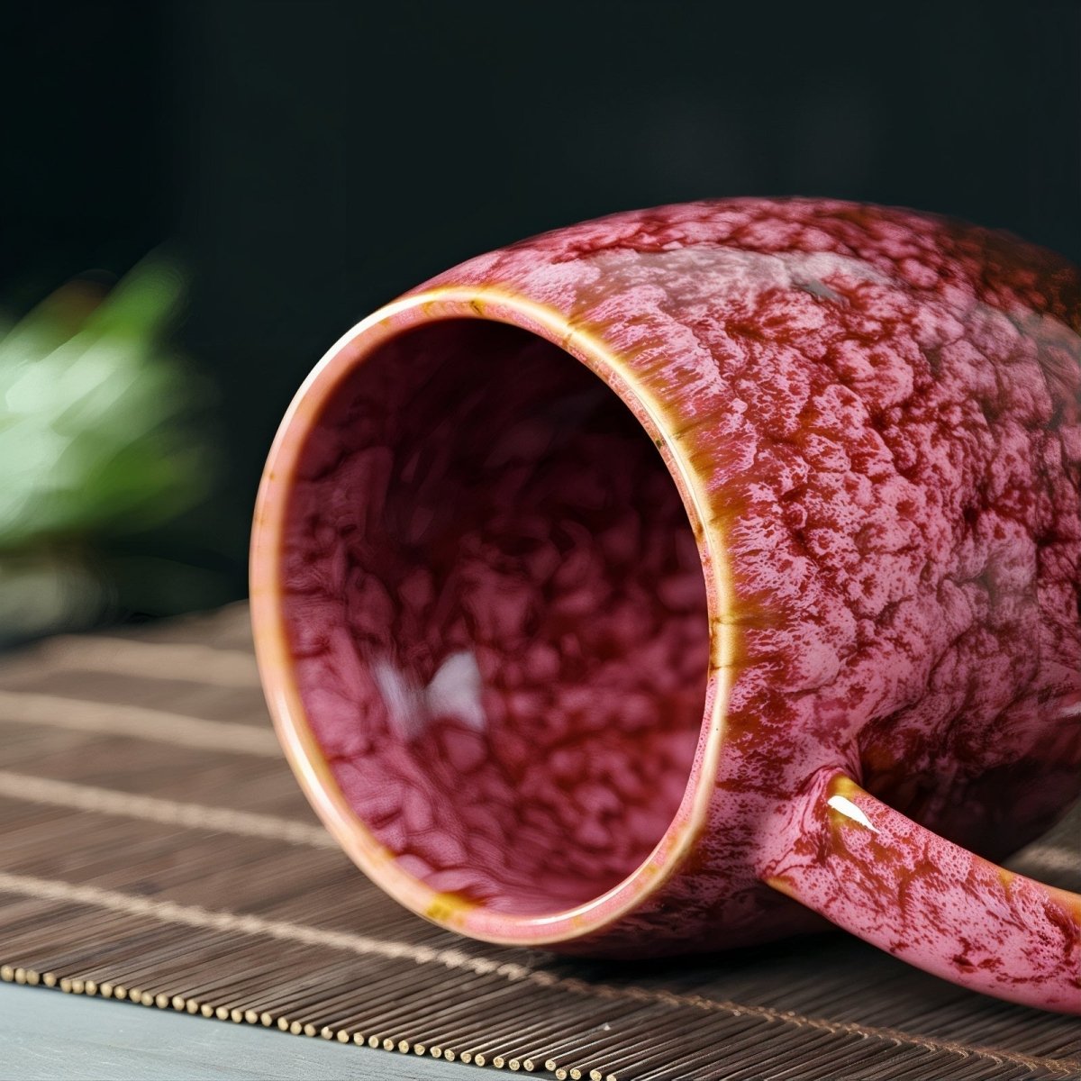 Virelle Maison - Tasses à café en céramique colorée à motif marbré | Virelle Maison