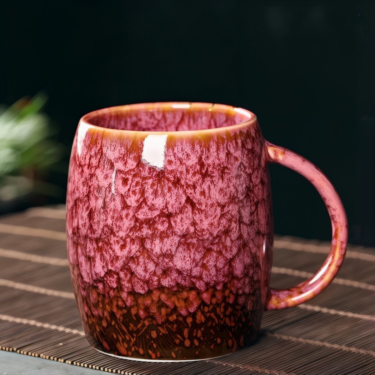 Virelle Maison - Tasses à café en céramique colorée à motif marbré | Virelle Maison