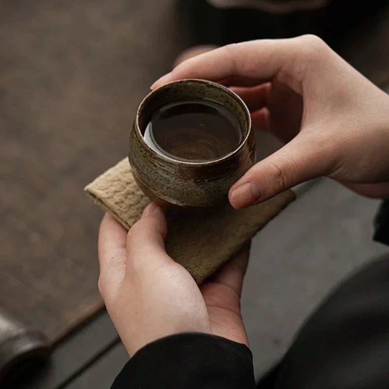 Virelle Maison - Tasses à espresso en céramique artisanale émaillée | Virelle Maison