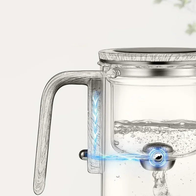 Virelle Maison - Théière en verre borosilicaté – Infuseur acier et poignée bois | Virelle Maison