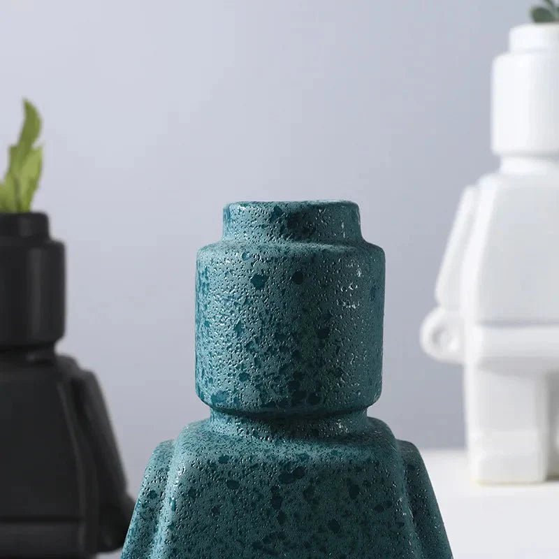 Virelle Maison - Vase décoratif en céramique au design ludique et minimaliste | Virelle Maison