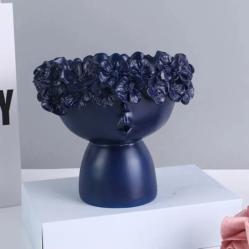 Virelle Maison - Vase décoratif en résine multifonctionnel mat | Virelle Maison