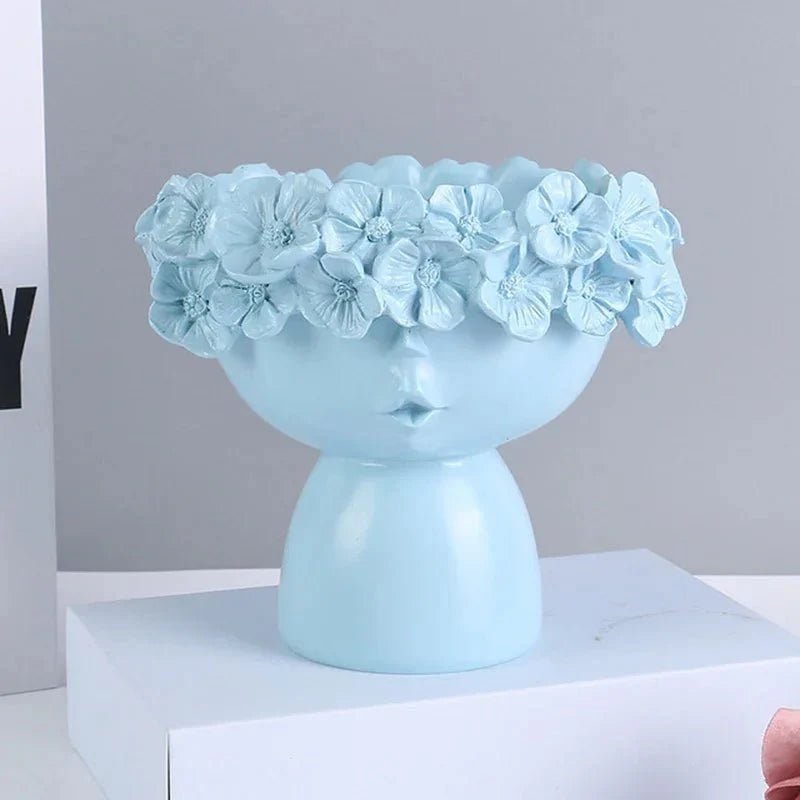 Virelle Maison - Vase décoratif en résine multifonctionnel mat | Virelle Maison